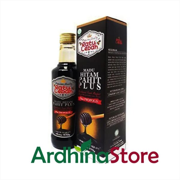 Madu Hitam Pahit Plus Propolis Ratu Lebah