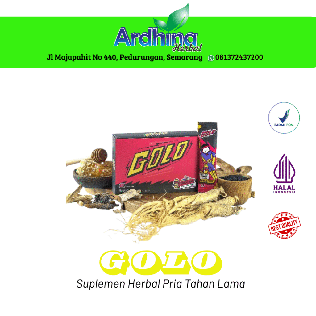 GOLO Ginseng Botanical Drink di Semarang